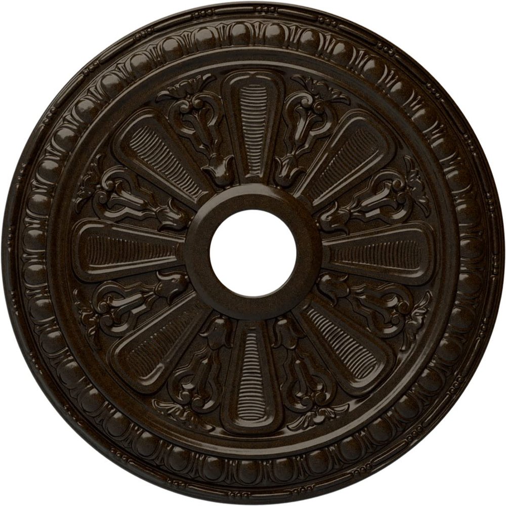 Ekena Millwork CM23BIBZS 23-1/2 x 3-7/8 x 1" Bristol Ceiling Medallion, Bronze