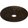 Ekena Millwork CM23BIBZS 23-1/2 x 3-7/8 x 1" Bristol Ceiling Medallion, Bronze view 2
