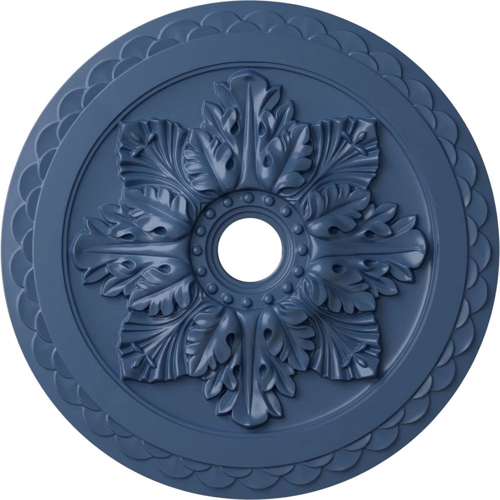 Ekena Millwork CM23BOAMF Bordeaux Deluxe Ceiling Medallion, 23 5/8 OD x 3" ID x 2" P, Americana