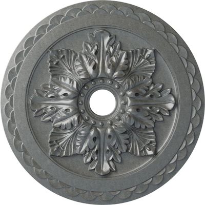 Ekena Millwork CM23BOPLS Ceiling Medallion, Platinum