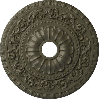 Ekena Millwork CM23VAWHF Vaduz Ceiling Medallion, 23-1/2" x 3-1/2" x 2-1/8", Witch Hazel