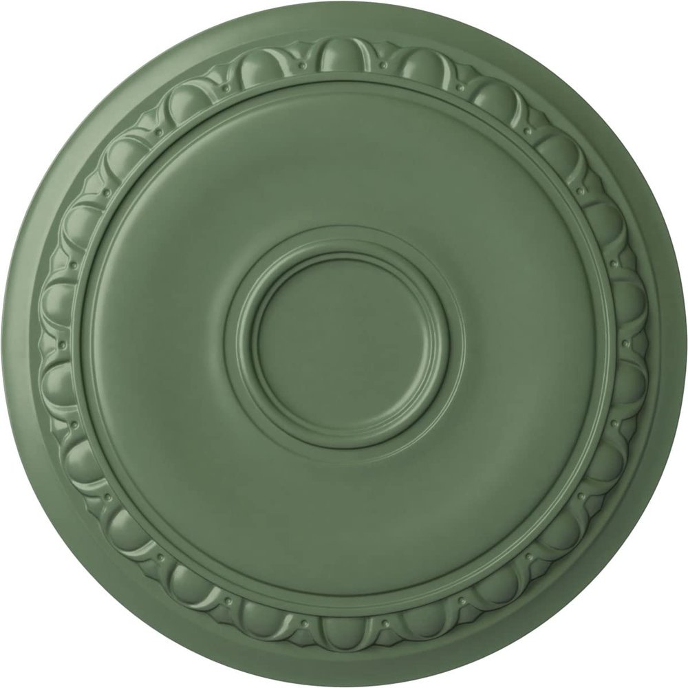 Ekena Millwork CM24CAAGF CM24CAAGF Caputo Ceiling Medallion, 24-1/4" x 1-1/2", Athenian Green