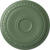 Ekena Millwork CM24CAAGF CM24CAAGF Caputo Ceiling Medallion, 24-1/4" x 1-1/2", Athenian Green view 1