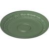 Ekena Millwork CM24CAAGF CM24CAAGF Caputo Ceiling Medallion, 24-1/4" x 1-1/2", Athenian Green view 2