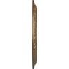 Ekena Millwork CM24CARZS 24-1/4" x 1-1/2" Caputo Ceiling Medallion, Rubbed Bronze view 3