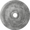 Ekena Millwork CM24DIUWC Diane Ceiling Medallion, 24"OD x 3 5/8"ID x 1 1/4"P (Fits Canopies up to 6 1/4"), Hand-Painted Ultra Pure White Crackle view 1