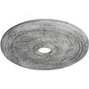 Ekena Millwork CM24DIUWC Diane Ceiling Medallion, 24"OD x 3 5/8"ID x 1 1/4"P (Fits Canopies up to 6 1/4"), Hand-Painted Ultra Pure White Crackle view 2