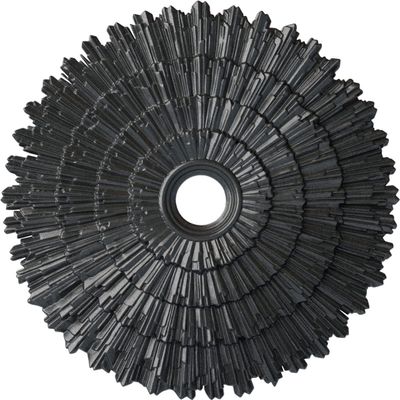 Ekena Millwork CM24ENPES Cm24Enpes Eryn Ceiling Medallion, 24-3/4" X 3-1/4" X 1-7/8", Pewter