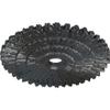 Ekena Millwork CM24ENPES Cm24Enpes Eryn Ceiling Medallion, 24-3/4" X 3-1/4" X 1-7/8", Pewter view 2