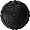 24"OD x 3"P Shakur as Ceiling Medallion (Fits Canopies up to 5"), Hand-Painted Steel Gray view 1
