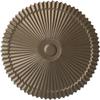 Ekena Millwork CM24SHWSS - 24"OD x 3"P Shakur as Ceiling Medallion (Fits Canopies up to 5") - Ceiling Medallion, Warm Silver view 1