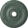 Ekena Millwork CM24SWCBF 24" x 4" x 1-1/2" Swindon Ceiling Medallion, Cloud Burst view 1