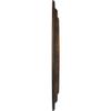 24 3/8"OD x 1 1/2"P Traditional Ceiling Medallion (Fits Canopies up to 5 1/2"), Hand-Painted Rust view 3