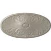 Ekena Millwork CM24X12MAPWS Cm24X12Mapws Madrid Ceiling Medallion, Pearl White view 1