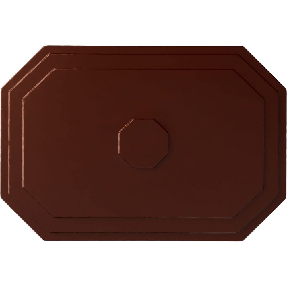 Ekena Millwork CM25FEACS 25-1/4" x 17-1/4" x 1-3/4" Felix Ceiling Medallion, Antique Copper