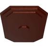 Ekena Millwork CM25FEACS 25-1/4" x 17-1/4" x 1-3/4" Felix Ceiling Medallion, Antique Copper view 2