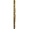 Ekena Millwork CM26ATGLS 26"OD X 3 3/4"ID X 1 1/2"P Attica With Rose Ceiling Medallion Fits Canopies Up To 4 1/2", Gold view 3
