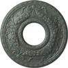 Ekena Millwork CM26HUCBC Hurley Ceiling Medallion, Cloud Burst Crackle, 22-1/8" x 7-1/4" x 1-3/4" view 1