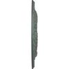 Ekena Millwork CM26HUCBC Hurley Ceiling Medallion, Cloud Burst Crackle, 22-1/8" x 7-1/4" x 1-3/4" view 3