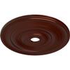 Ekena Millwork CM26JEACS Jefferson Ceiling Medallion, 26 1/2"OD x 3 5/8"ID x 1 1/2"P (Fits Canopies up to 5"), Hand-Painted Antique Copper view 2