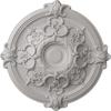 Ekena Millwork CM17HAUWFDecorative Ceiling Medallions Modeled After Original Historical Patterns & Designs, Ultra Pure White view 1