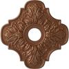 Ekena Millwork CM17PEPOSDecorative Ceiling Medallions Modeled After Original Historical Patterns & Designs, Polished Copper view 1