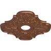 Ekena Millwork CM17PEPOSDecorative Ceiling Medallions Modeled After Original Historical Patterns & Designs, Polished Copper view 2