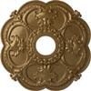 Ekena Millwork CM17ROPASDecorative Ceiling Medallions Modeled After Original Historical Patterns & Designs, Pale Gold view 1