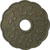 Ekena Millwork CM17TSPTFDecorative Ceiling Medallions Modeled After Original Historical Patterns & Designs, Painted Turtle view 1