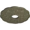 Ekena Millwork CM17TSSSFDecorative Ceiling Medallions Modeled After Original Historical Patterns & Designs, Spartan Stone view 2