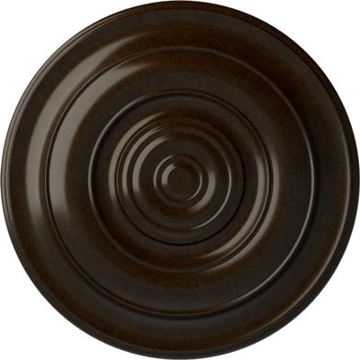 Ekena Millwork CM18NIBZS Niobe Ceiling Medallion, 18" OD x 1 1/2 P, Bronze