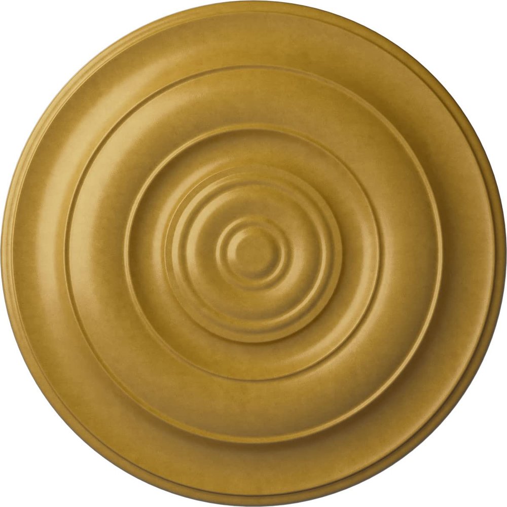 Ekena Millwork CM18NIIGS Niobe Ceiling Medallion, Iridescent Gold
