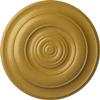 Ekena Millwork CM18NIIGS Niobe Ceiling Medallion, Iridescent Gold view 1