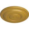 Ekena Millwork CM18NIIGS Niobe Ceiling Medallion, Iridescent Gold view 2