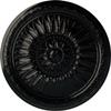 Ekena Millwork CM24TEBPS 24" x 1-5/8" Temple Ceiling Medallion, Black Pearl view 1