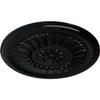 Ekena Millwork CM24TEBPS 24" x 1-5/8" Temple Ceiling Medallion, Black Pearl view 2