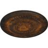 Ekena Millwork CM24TERUS Temple Ceiling Medallion, Rust, 24"OD x 1 5/8"P view 2