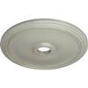 24"OD x 3 5/8"ID x 1 3/4"P Theia Ceiling Medallion (Fits Canopies up to 6 3/4"), Hand-Painted Flash Copper view 2