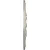 Ekena Millwork CM23ROFCS 23-5/8" x 4" x 1-1/2" Rose and Ribbon Ceiling Medallion, Flash Copper view 3