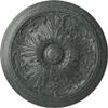 Ekena Millwork CM17VIAGCDecorative Ceiling Medallions Modeled After Original Historical Patterns & Designs, Athenian Green Crackle view 1