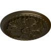 Ekena Millwork CM17WAGGSDecorative Ceiling Medallions Modeled After Original Historical Patterns & Designs, Green Gold view 2