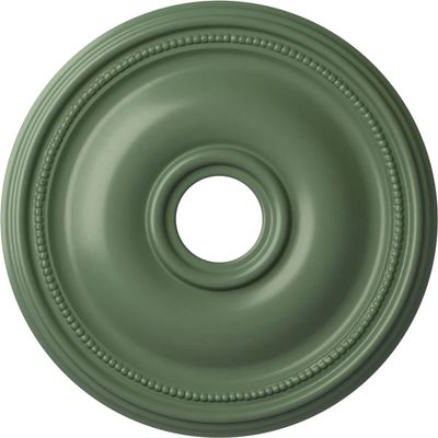 Ekena Millwork CM18BRAGFDecorative Ceiling Medallions Modeled After Original Historical Patterns & Designs, Athenian Green