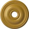 Ekena Millwork CM18BRIGSDecorative Ceiling Medallions Modeled After Original Historical Patterns & Designs, Iridescent Gold view 1