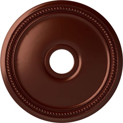 Ekena Millwork CM18DIACS Diane Ceiling Medallion, 18"OD x 3 5/8"ID x 1 1/8"P (Fits Canopies up to 5 3/8"), Hand-Painted Antique Copper