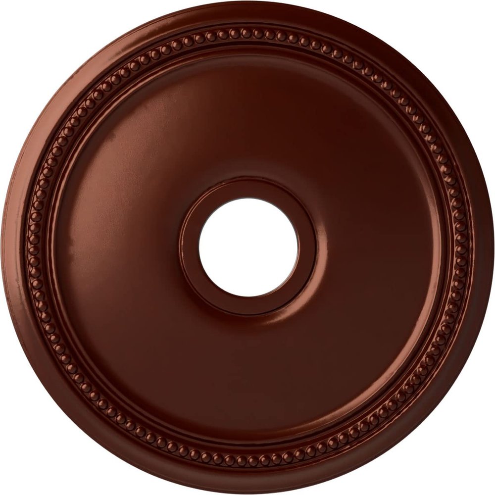 Ekena Millwork CM18DIACS Diane Ceiling Medallion, 18"OD x 3 5/8"ID x 1 1/8"P (Fits Canopies up to 5 3/8"), Hand-Painted Antique Copper