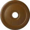 Ekena Millwork CM18DISTF Diane Ceiling Medallion, 18"OD x 3 5/8"ID x 1 1/8"P (Fits Canopies up to 5 3/8"), Hand-Painted Smokey Topaz view 1
