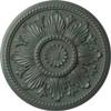 Ekena Millwork CM18EDCBC Edinburgh Ceiling Medallion, Cloud Burst Crackle view 1