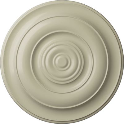 Ekena Millwork CM18NICYF Niobe Ceiling Medallion, Clear Yellow