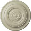 Ekena Millwork CM18NICYF Niobe Ceiling Medallion, Clear Yellow view 1