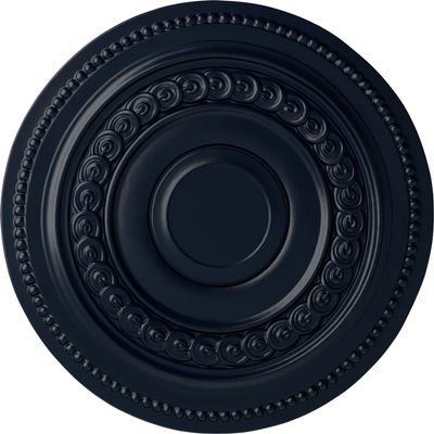 Ekena Millwork CM18OLMDF Oldham Ceiling Medallion, Midnight Dream